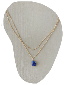 Grace Necklace- Lapis Lazuli