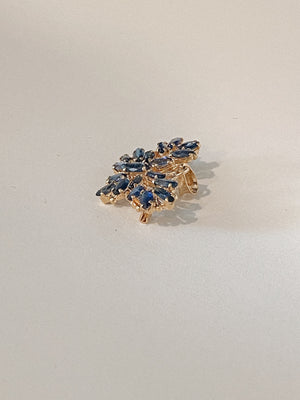 Sapphire Butterfly Pendant/Brooch