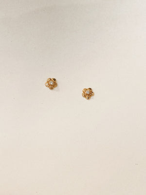 Daisy Studs- Diamond