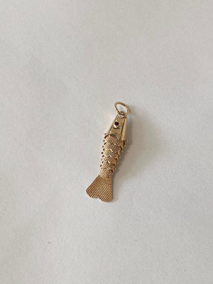 Ruby Fish Pendant