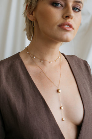 Vista Necklace- Freshwater Pearls