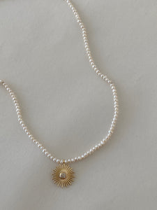 Sol Necklace- Pearl