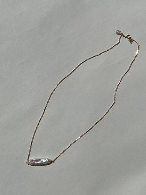 Baguette Necklace
